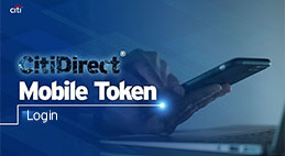 CitiDirect Mobile Token: Login