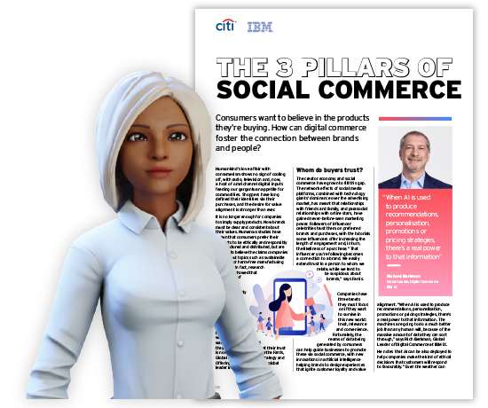 IBM – The 3 Pillars of Social Commerce