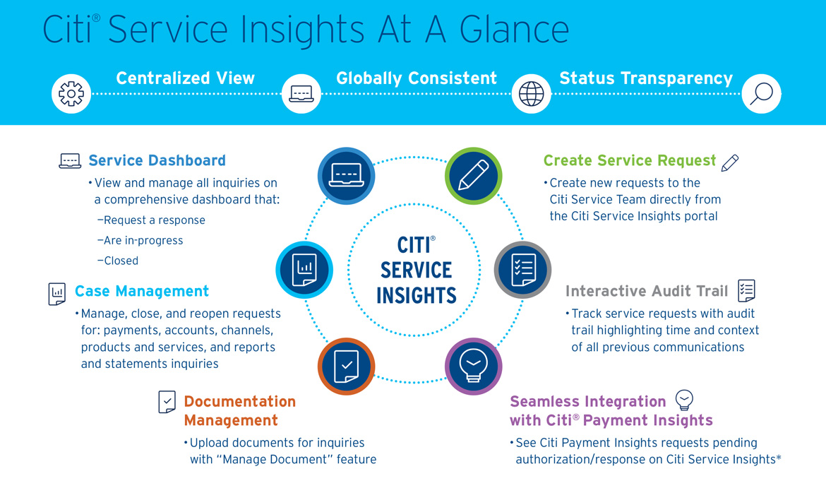 Citi Service Insights Slipsheet